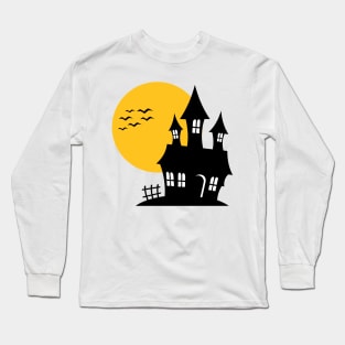 Haunted House On Hill Long Sleeve T-Shirt